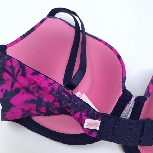 Pink Victoria's Secret Purple Lightly Lined Bra - Picture 5 of 8